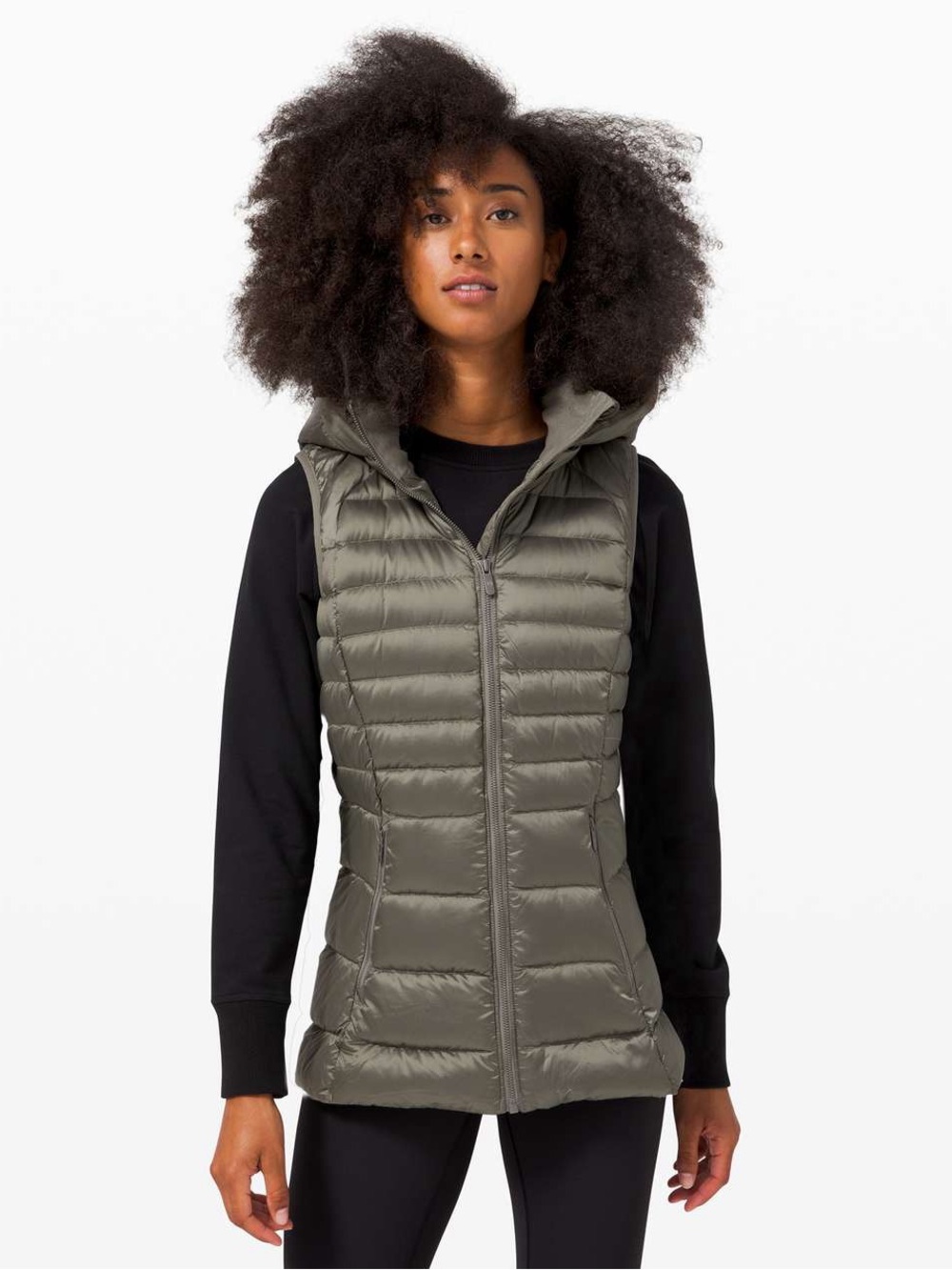 LULULEMON | Brave The Cold Puffer Vest - Gray Sage